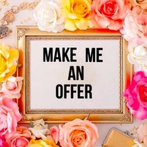 Open to all reasonable offers!